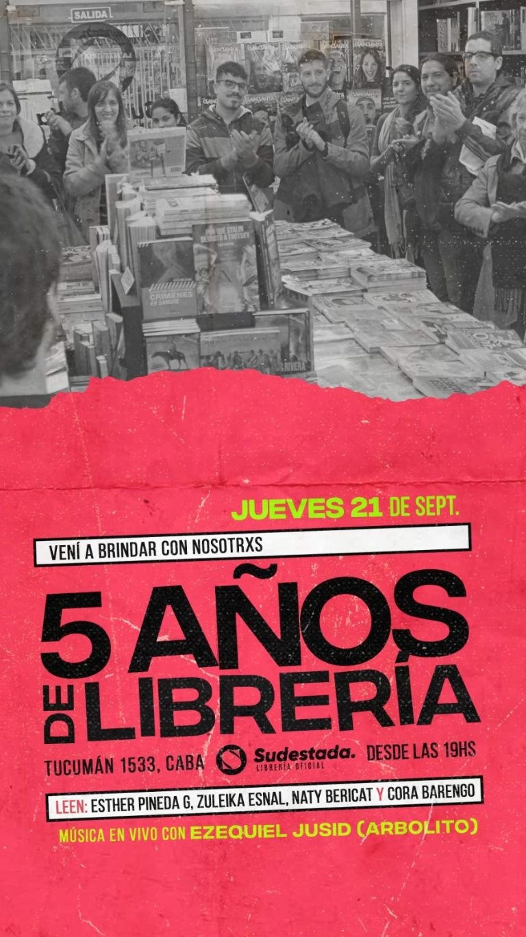 Lee más sobre el artículo Librería Sudestada cumple 5 años