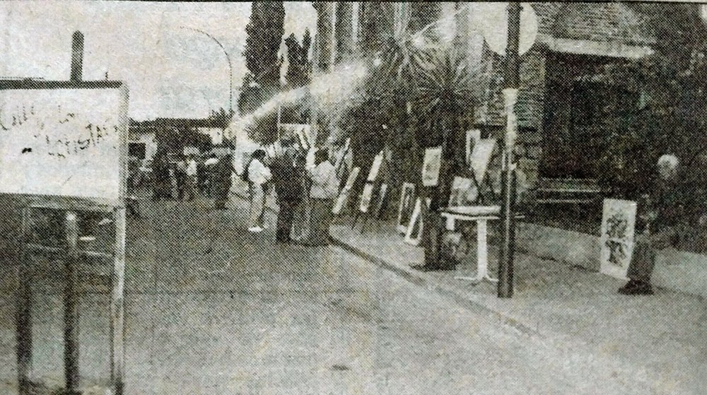 En este momento estás viendo El Paseo de las Artes, la feliz idea de los artistas carlospacenses en los años 90