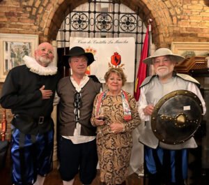 Lee más sobre el artículo Miguel de Cervantes, Don Quijote y Sancho Panza visitan en Granada la casa de Castilla La Mancha