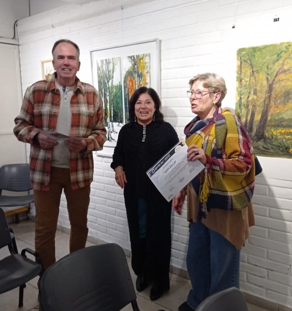Ballay, Schott y Veglio presentaron «La estación de soltar»