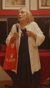 Lee más sobre el artículo Ana Rosa Domenella, en su reconocimiento: “Saber que Carlos Paz promueve una feria internacional del libro me da muchas esperanzas»