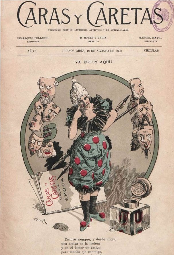 En este momento estás viendo Un día como hoy, de 1898, se publicaba el primer número de la revista Caras y Caretas