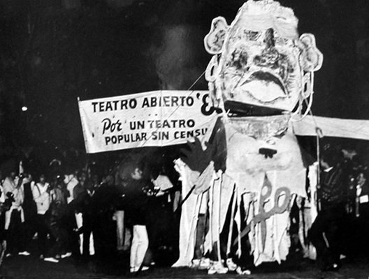 Lee más sobre el artículo Editorial: 44 años de Teatro Abierto, cuando las tablas se volvieron trinchera